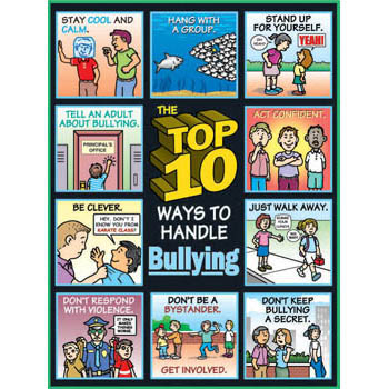 The Top 10 Ways to Handle Bullying Poster